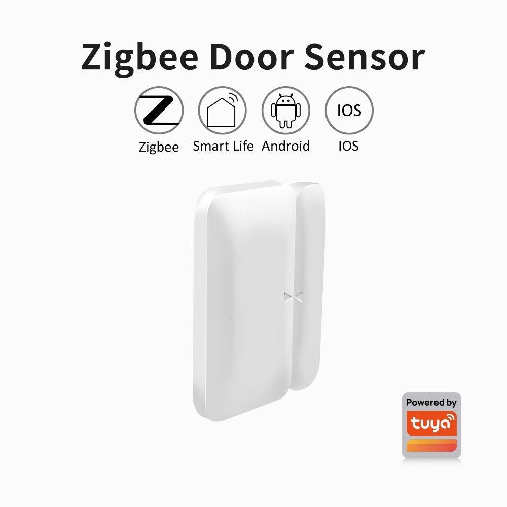 Zigbee Smoke Sensor Tuya - Беспроводной датчик открытия дверей и окон