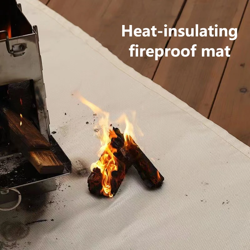 Fire Blanket Fiberglass - 1 шт., огнестойкая ткань для кемпинга,