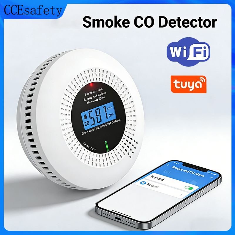 Smoke Alarm 10 Year Battery - Детектор дыма и угарного газа CO