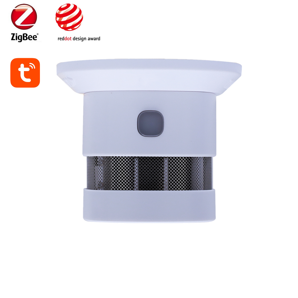Zigbee Smoke Sensor Tuya - Датчик дыма и пожара Tuya Zigbee3.0