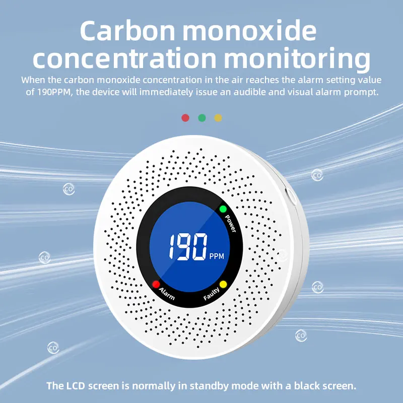 Carbon Monoxide Detector Combo - Независимый детектор дыма от отравления угарным