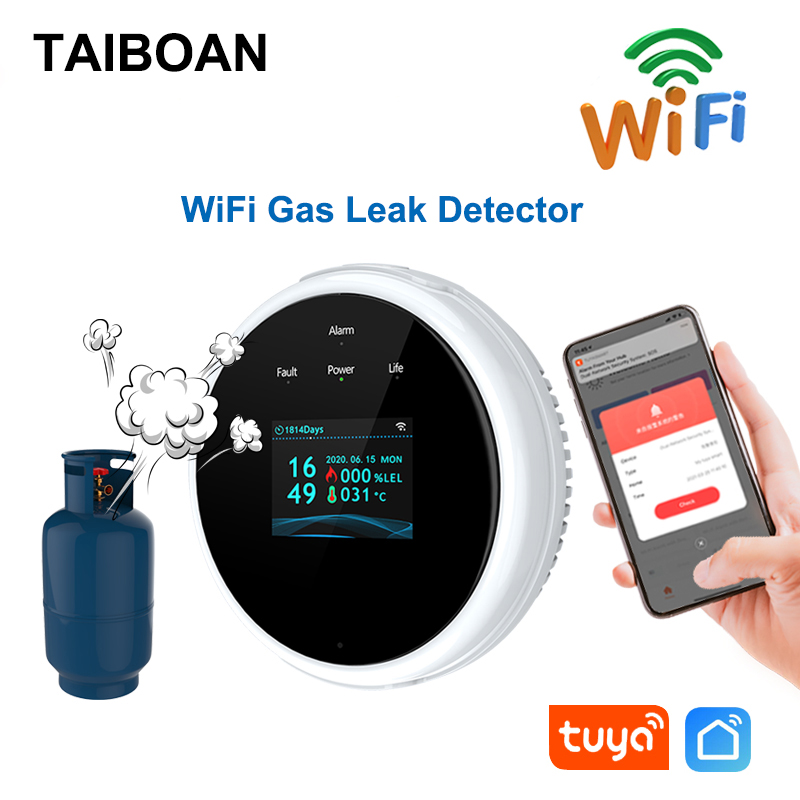 Smart Gas Leak Detector Lpg - TAIBOAN WiFi GAS LPG датчик утечки