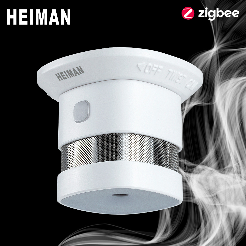 Zigbee Smoke Sensor Tuya - HEIMAN Zigbee 3,0 Пожарная сигнализация Детектор