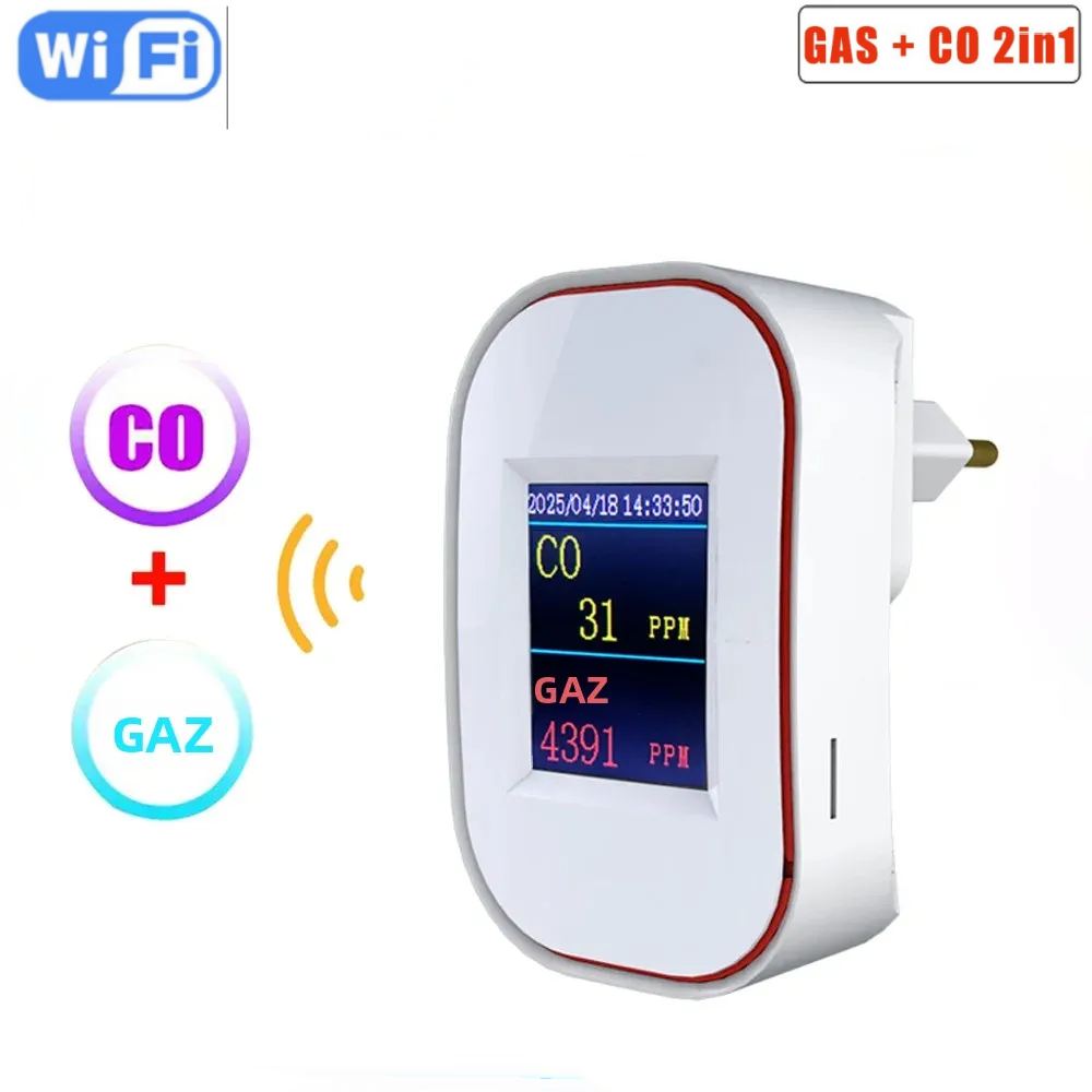 Smart Gas Leak Detector Lpg - Tuya Smart Life Wi-Fi детектор газа