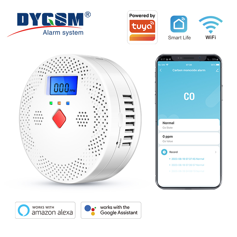 Carbon Monoxide Detector Combo - Умный WiFi-детектор угарного газа Tuya с