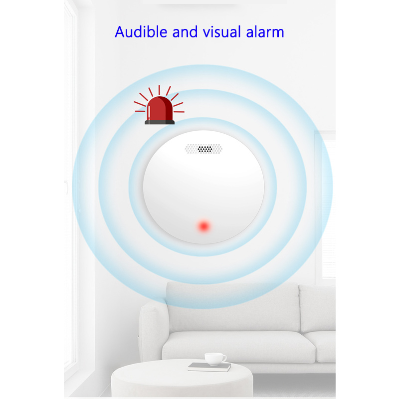 Smart Smoke Detector Wifi - Умный беспроводной датчик дыма Tuya Graffiti