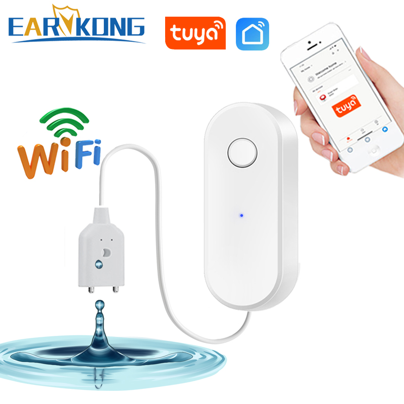 Water Leak Detector Wifi Alarm - Датчик утечки воды EARYKONG Tuya WiFi,
