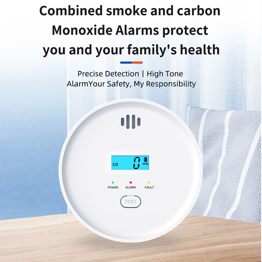 Smoke Alarm 10 Year Battery - Датчик угарного газа и дымовой сигнализатор