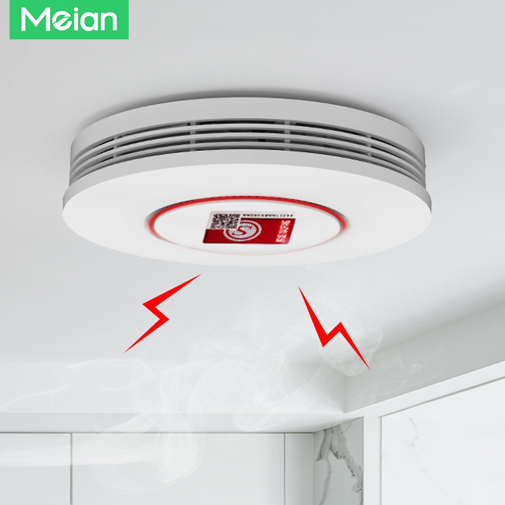 Zigbee Smoke Sensor Tuya - Датчик дыма Meian Tuya Zigbee, датчик