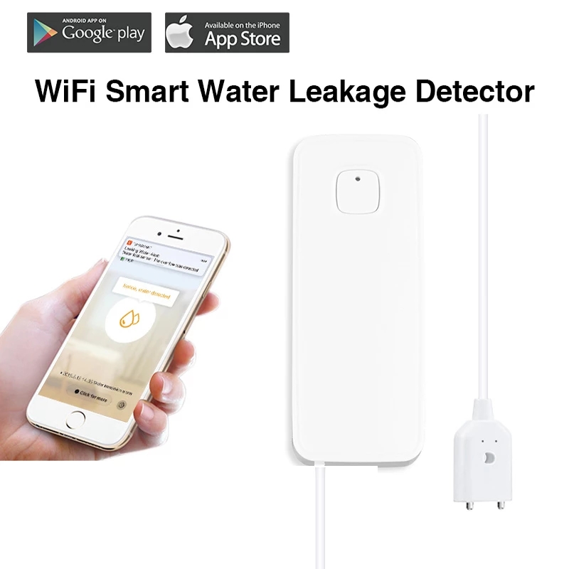 Датчик утечки воды с сигнализа – обзор и цена Water Leak Detector Wifi Alarm