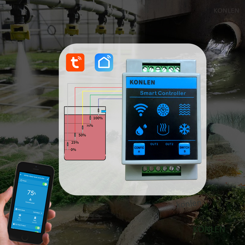 Датчик уровня воды для умного  – обзор и цена Water Leak Detector Wifi Alarm