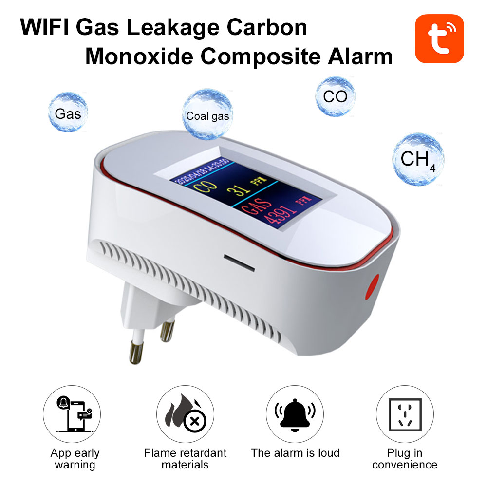 Tuya Smart Life Wi-Fi детектор – обзор и цена Smart Gas Leak Detector Lpg