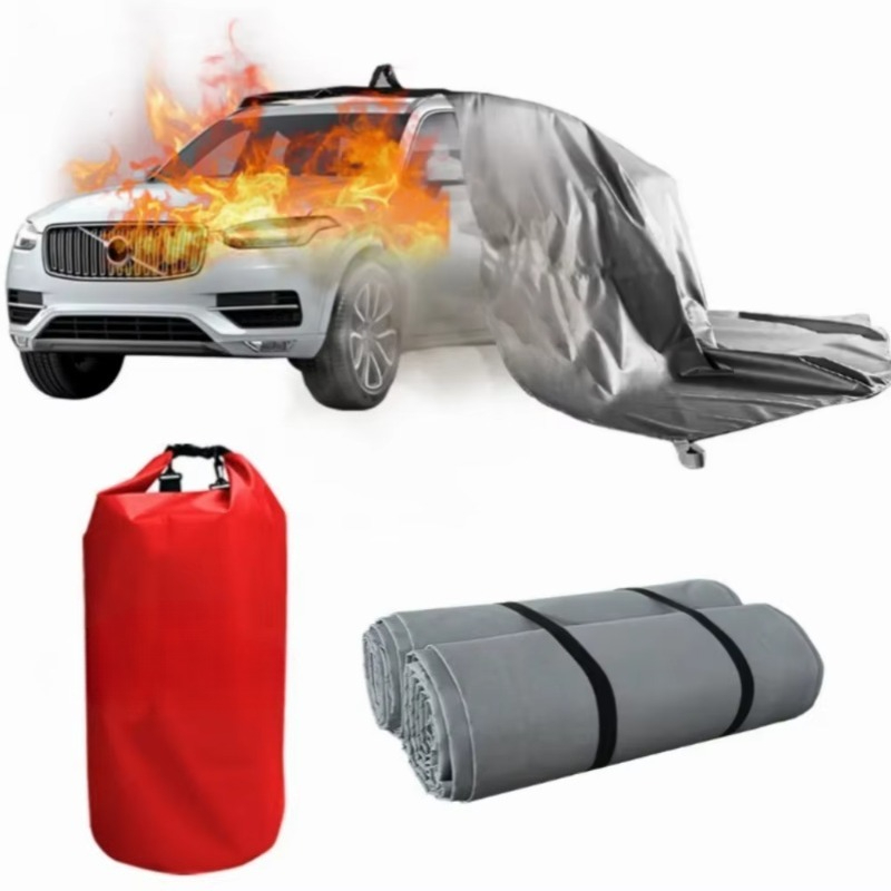Автомобильное противопожарное  – обзор и цена Fire Blanket Fiberglass