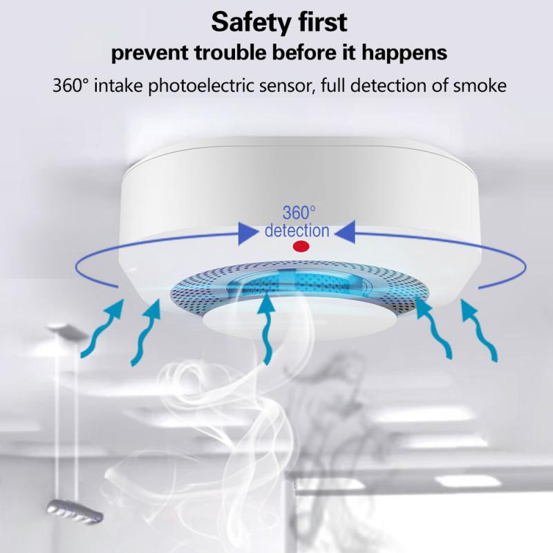Датчик дыма Tuya с Wi-Fi, Высо – обзор и цена Smart Smoke Detector Wifi