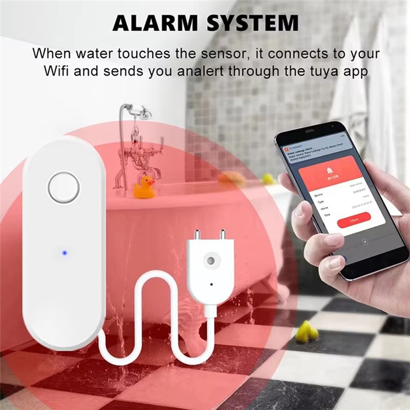 Датчик протечки воды ABZW WIFI – обзор и цена Water Leak Detector Wifi Alarm