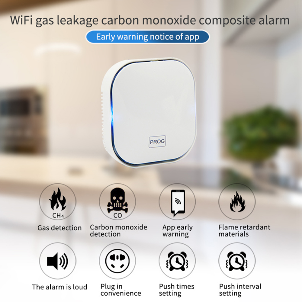 Tuya Smart Life Натуральный ГА – обзор и цена Smart Gas Leak Detector Lpg