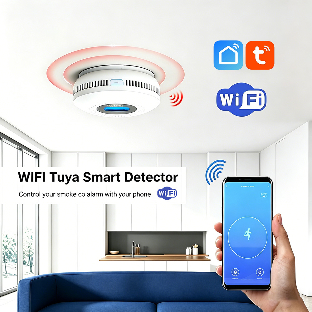 Детектор дыма и угарного газа  – обзор и цена Smoke Alarm 10 Year Battery