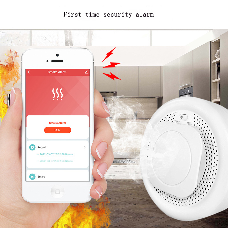 Независимый детектор горючих г – обзор и цена Zigbee Smoke Sensor Tuya