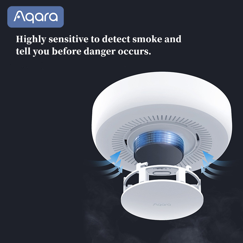 Умный датчик дыма Aqara Zigbee – обзор и цена Zigbee Smoke Sensor Tuya
