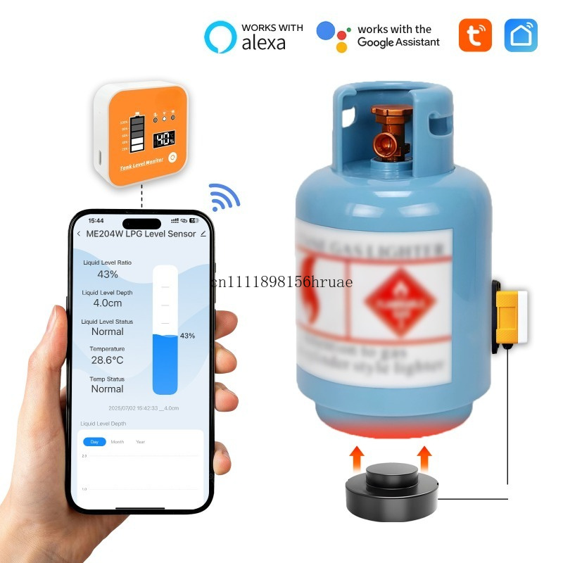 ME204R – портативный детектор  – обзор и цена Smart Gas Leak Detector Lpg