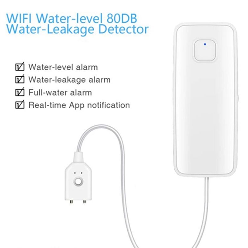 [НОВИНКА A09R!】 Tuya Wi-Fi умн – обзор и цена Water Leak Detector Wifi Alarm