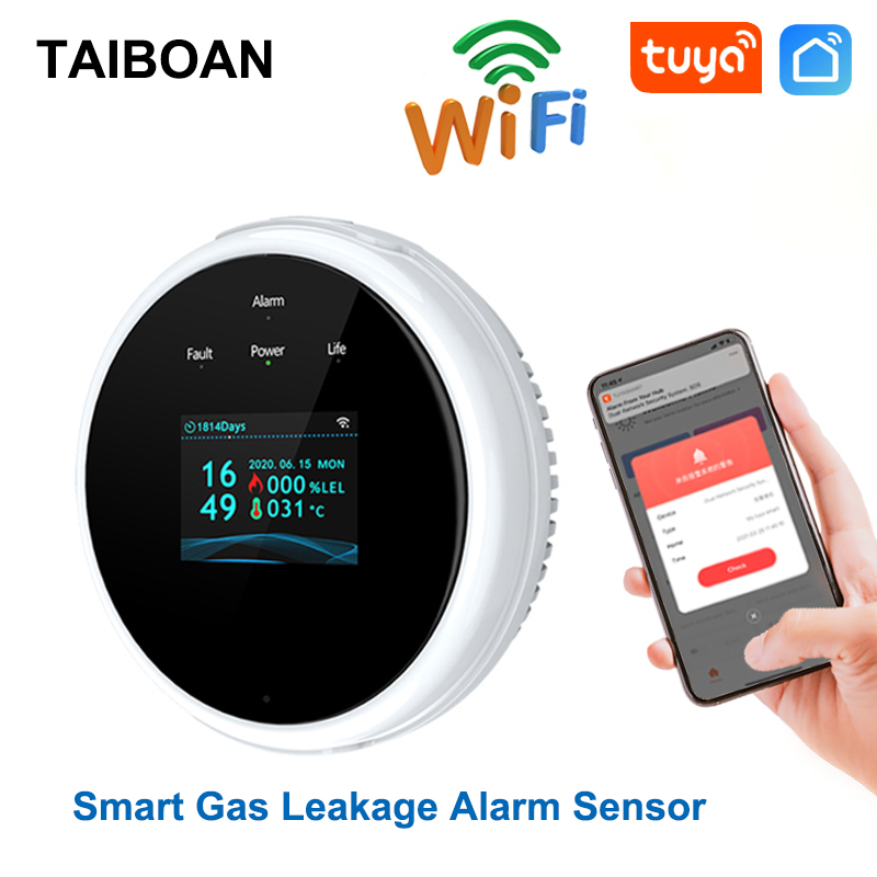TAIBOAN WiFi GAS LPG датчик ут – обзор и цена Smart Gas Leak Detector Lpg