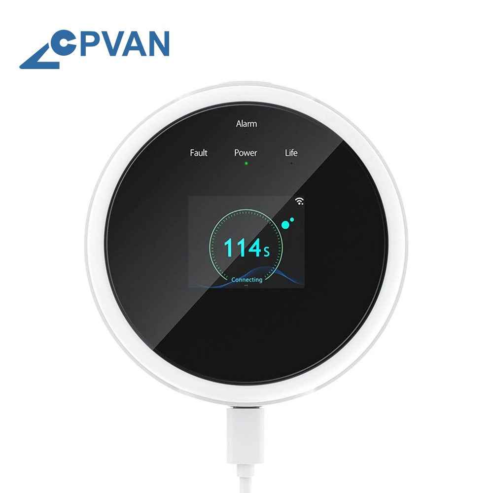 CPVAN Tuya Wi-Fi датчик сигнал – обзор и цена Smart Gas Leak Detector Lpg