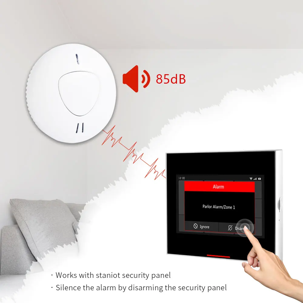 10-летний аккумуляторный детек – обзор и цена Smoke Alarm 10 Year Battery