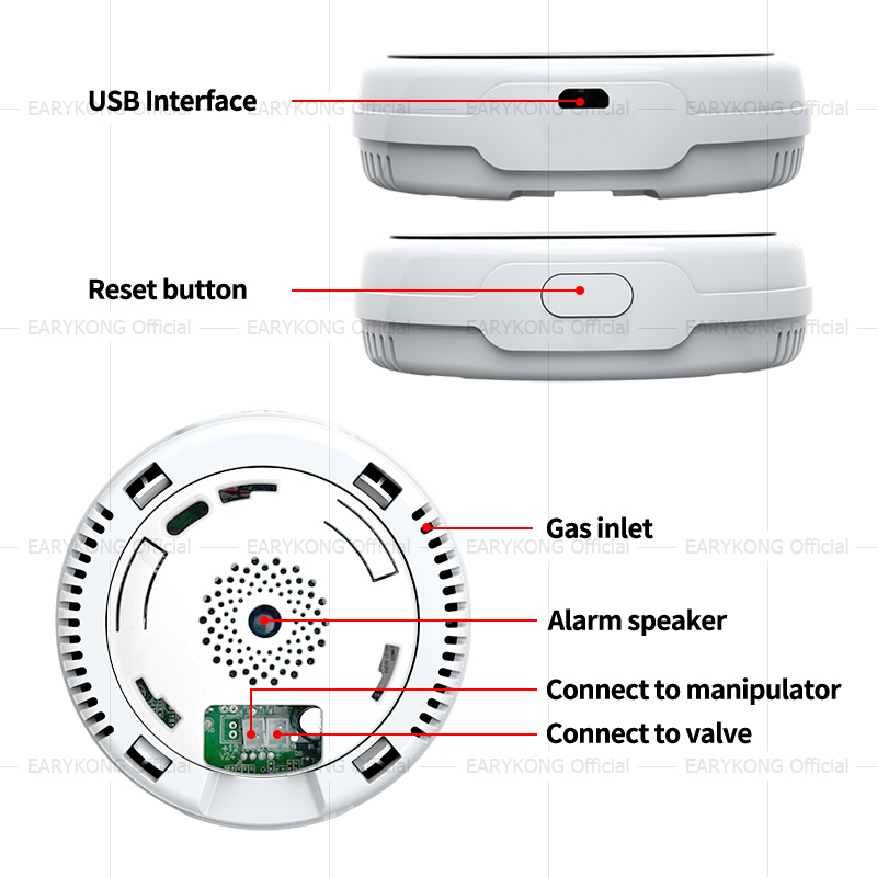 Tuya Wi-Fi детектор газа домаш – обзор и цена Smart Gas Leak Detector Lpg