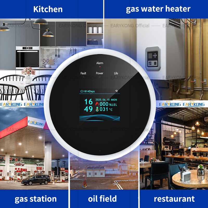 Tuya Wi-Fi детектор газа домаш – обзор и цена Smart Gas Leak Detector Lpg