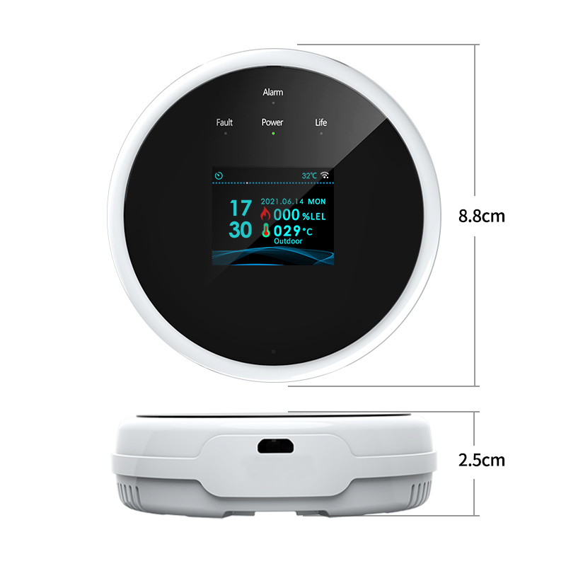 Tuya Wi-Fi детектор газа домаш – обзор и цена Smart Gas Leak Detector Lpg