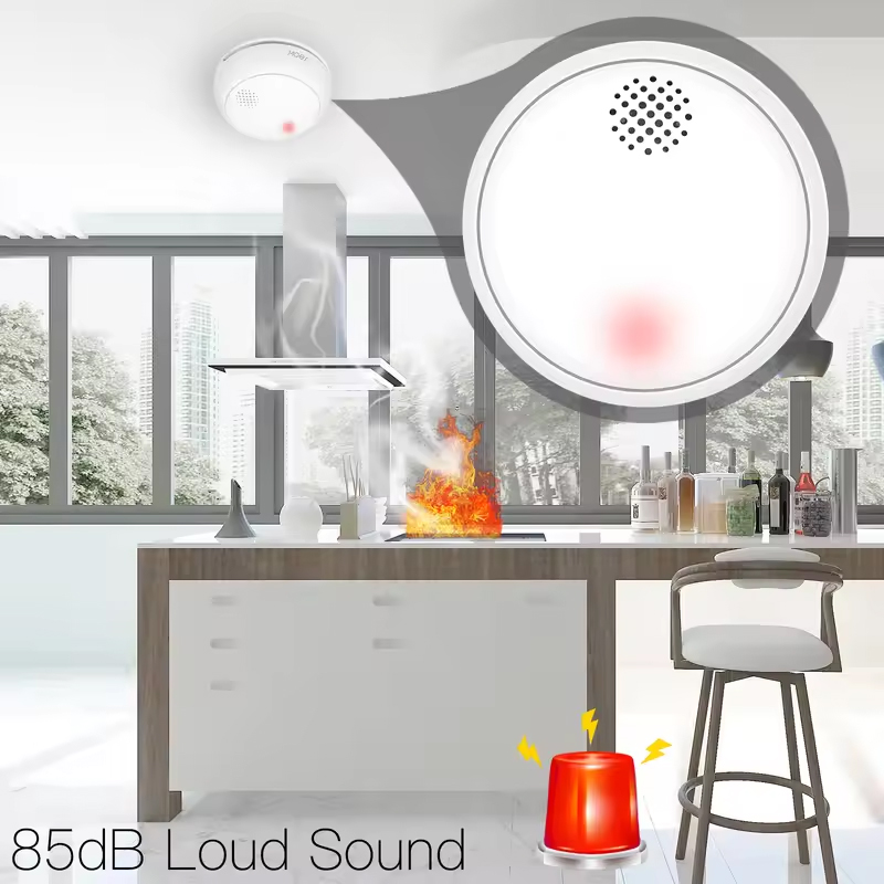 MOES ZigBee умный беспроводной – обзор и цена Zigbee Smoke Sensor Tuya