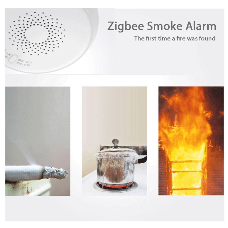 Детектор дыма Zigbee, новый бе – обзор и цена Zigbee Smoke Sensor Tuya
