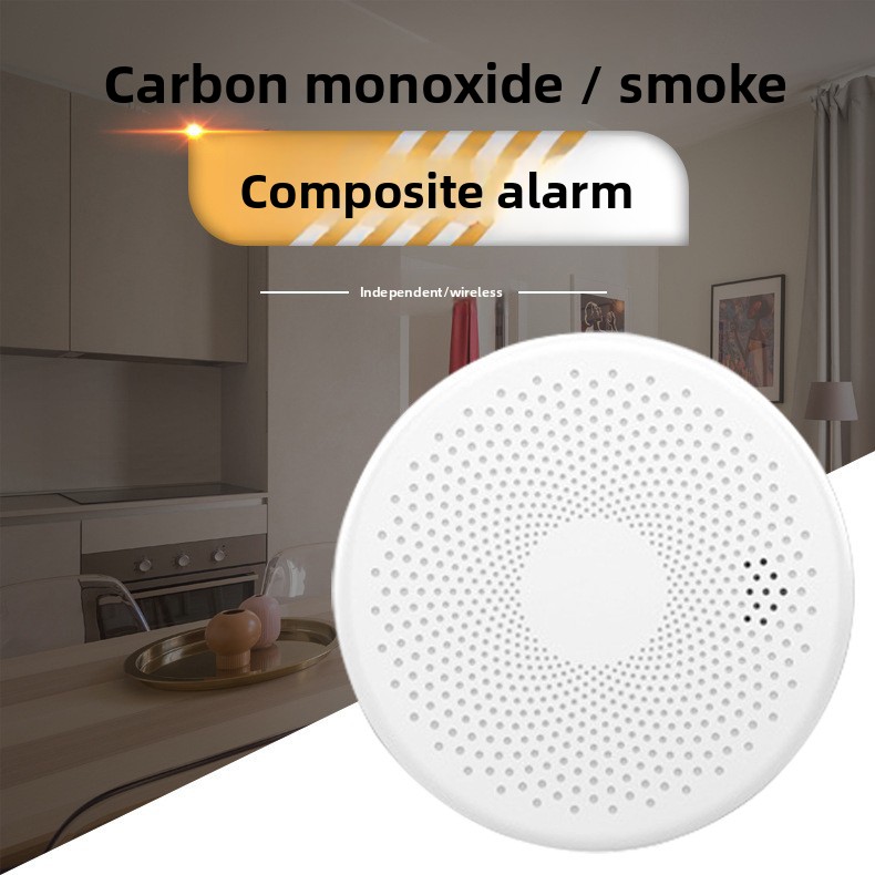 Новая версия 2-в-1 WiFi Tuya:  – обзор и цена Smart Smoke Detector Wifi