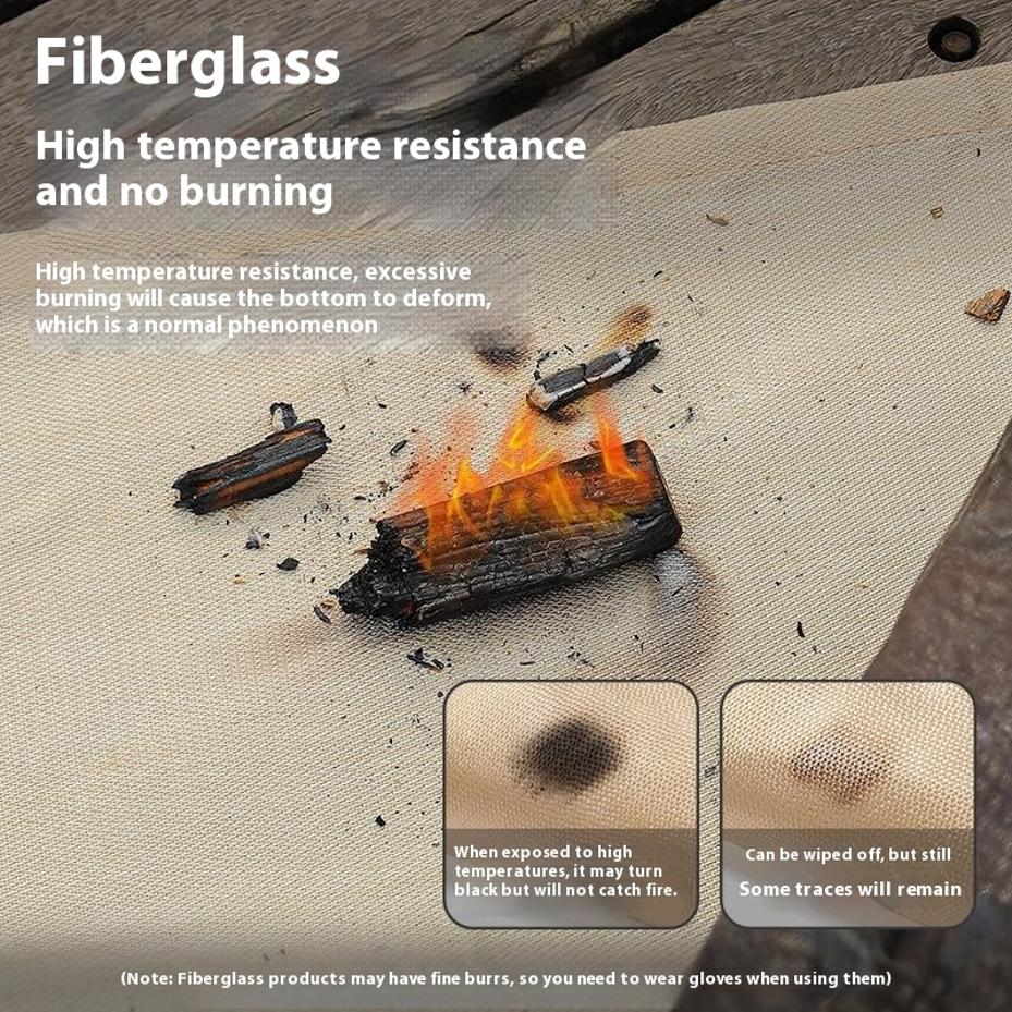 Огнестойкий коврик для пикника – обзор и цена Fire Blanket Fiberglass