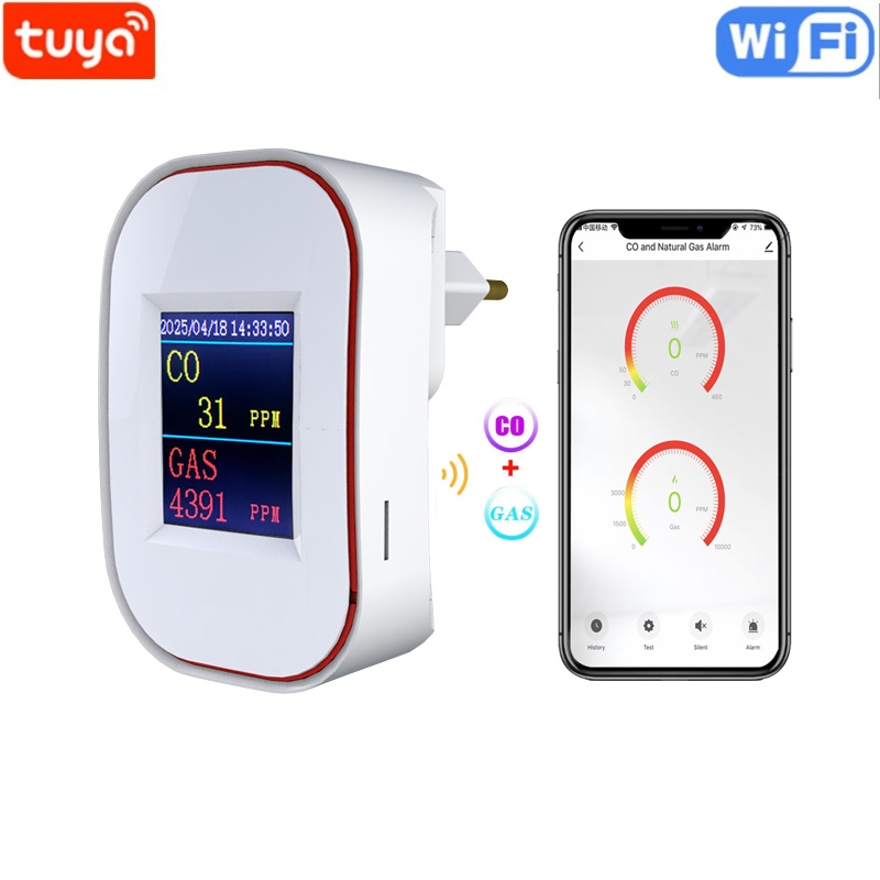 Tuya Smart Life Натуральный ГА – обзор и цена Smart Gas Leak Detector Lpg
