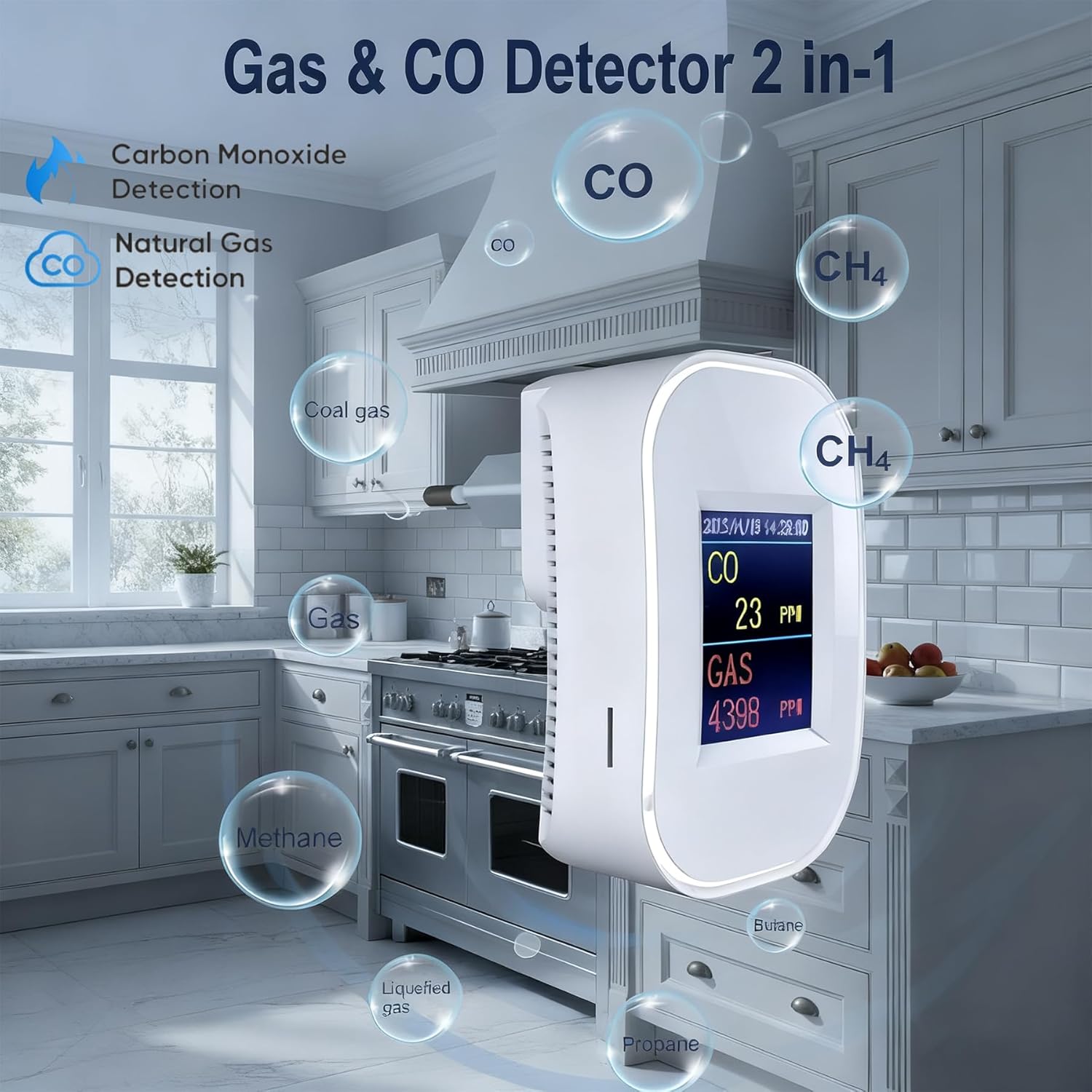 Tuya Smart Life Натуральный ГА – обзор и цена Smart Gas Leak Detector Lpg