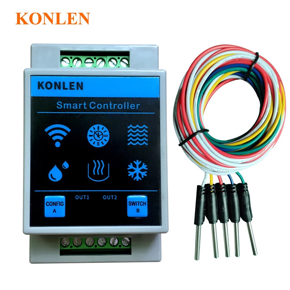 KONLEN Tuya датчик уровня воды – обзор и цена Water Leak Detector Wifi Alarm