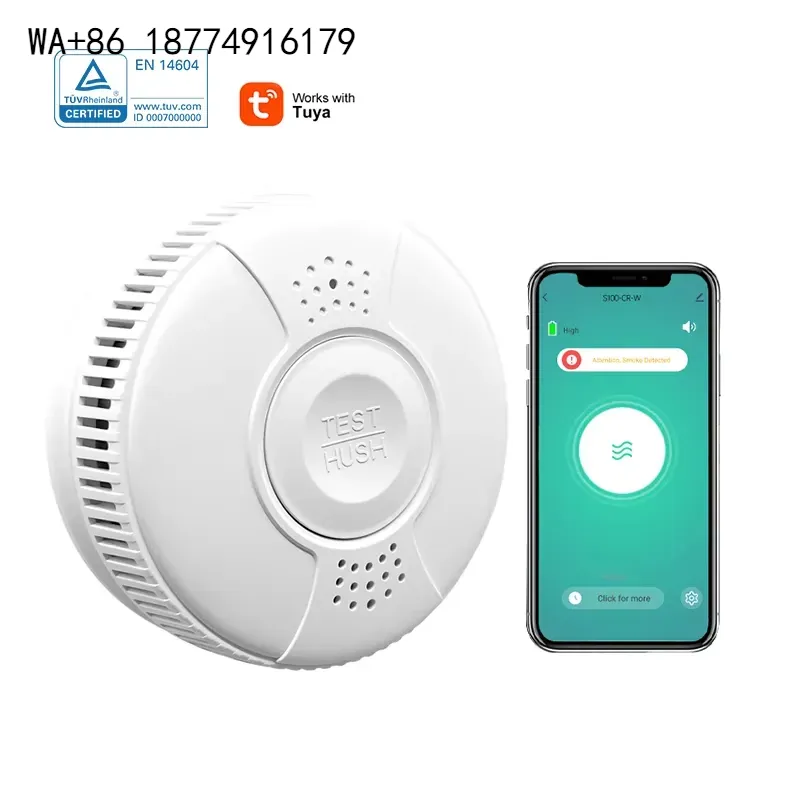 wmwmnu Заводская поставка 85 д – обзор и цена Smart Smoke Detector Wifi