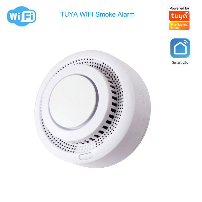 Умный Wi-Fi датчик дыма Tuya,  – обзор и цена Smart Smoke Detector Wifi