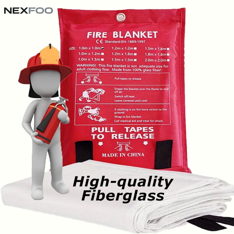 NEXFOO – быстродействующее огн – обзор и цена Fire Blanket Fiberglass