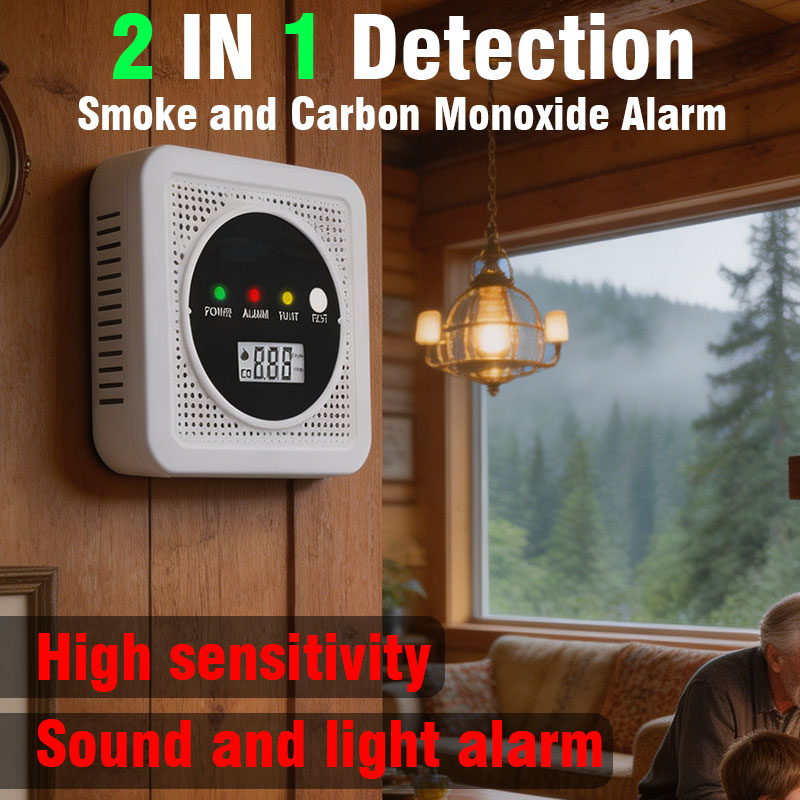 Универсальный датчик дыма и уг – обзор и цена Carbon Monoxide Detector Combo