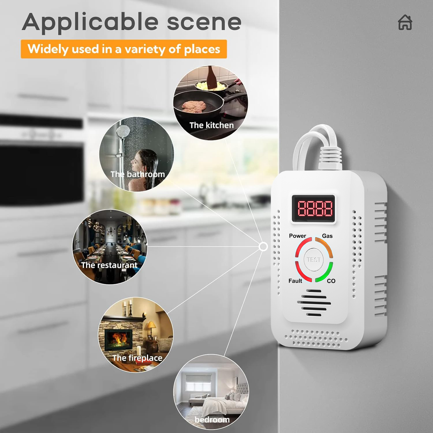 Детектор природного газа 2-в-1 – обзор и цена Carbon Monoxide Detector Combo