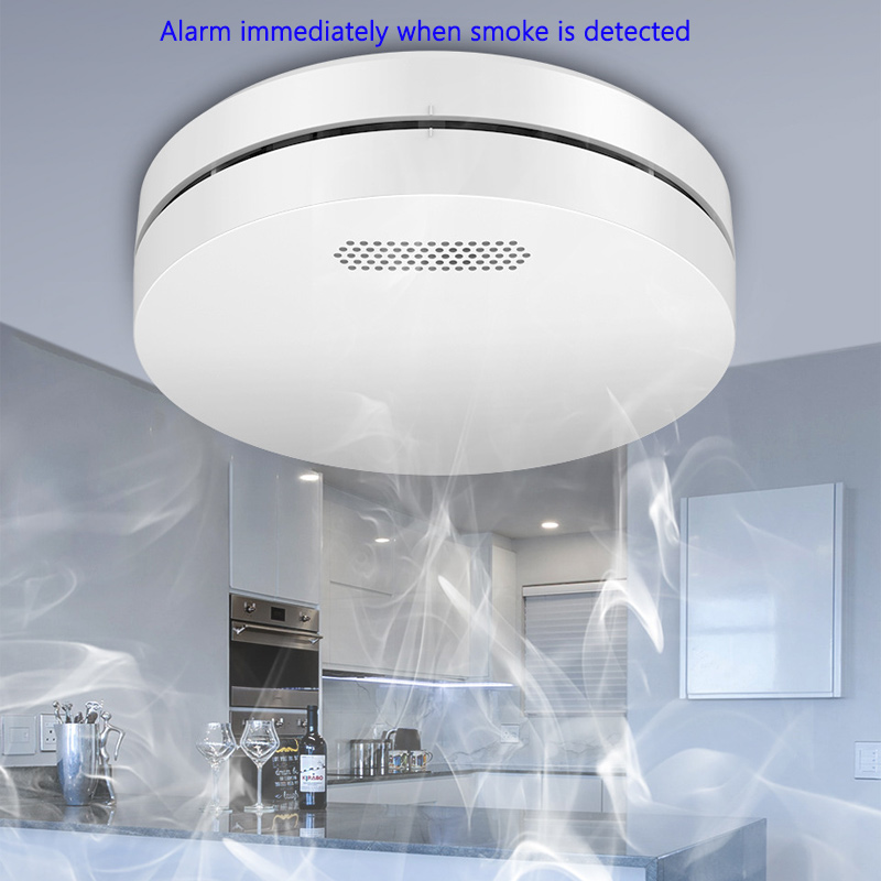 Умный беспроводной датчик дыма – обзор и цена Smart Smoke Detector Wifi