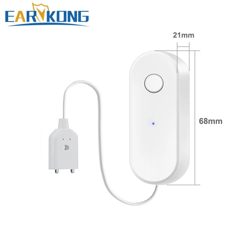 Умный датчик утечки воды Tuya  – обзор и цена Water Leak Detector Wifi Alarm