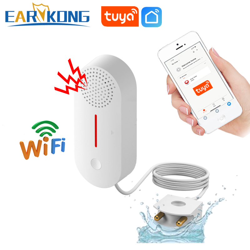 Датчик утечки воды EARYKONG Tu – обзор и цена Water Leak Detector Wifi Alarm