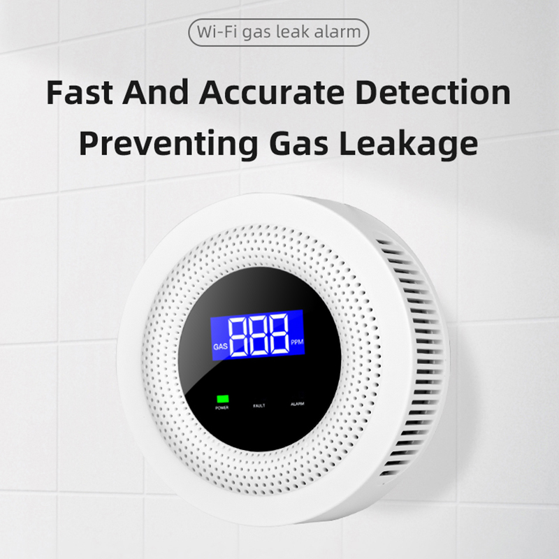Датчик утечки газа Eleopard Tu – обзор и цена Smart Smoke Detector Wifi