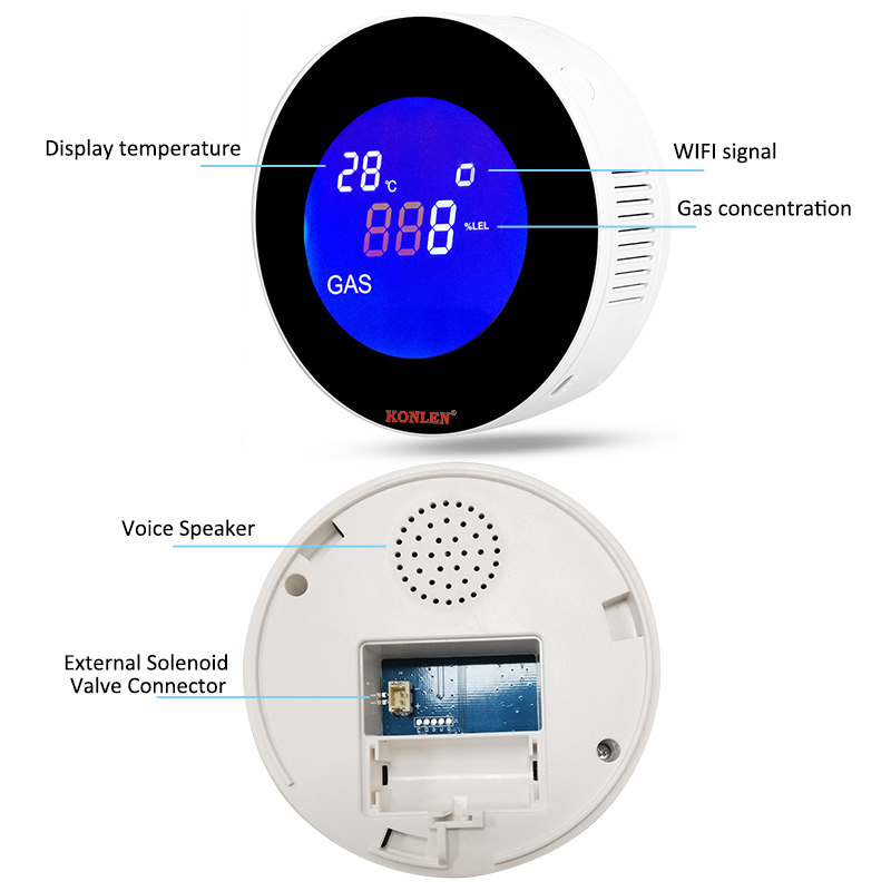 WIFI Tuya Детектор утечки прир – обзор и цена Smart Gas Leak Detector Lpg