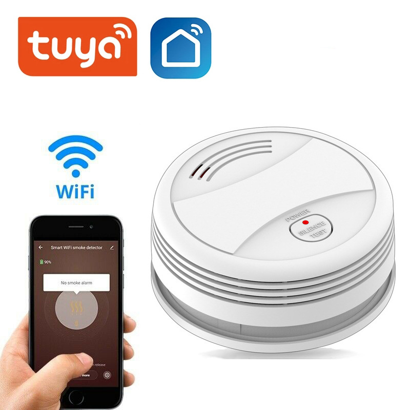 Умный датчик дыма с дистанцион – обзор и цена Smart Smoke Detector Wifi