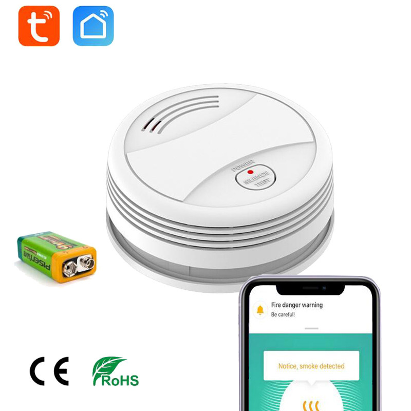 Умный датчик дыма с дистанцион – обзор и цена Smart Smoke Detector Wifi